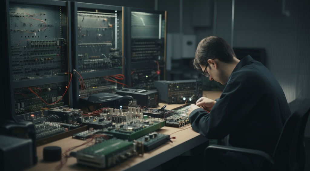 faraday box for electronics testing