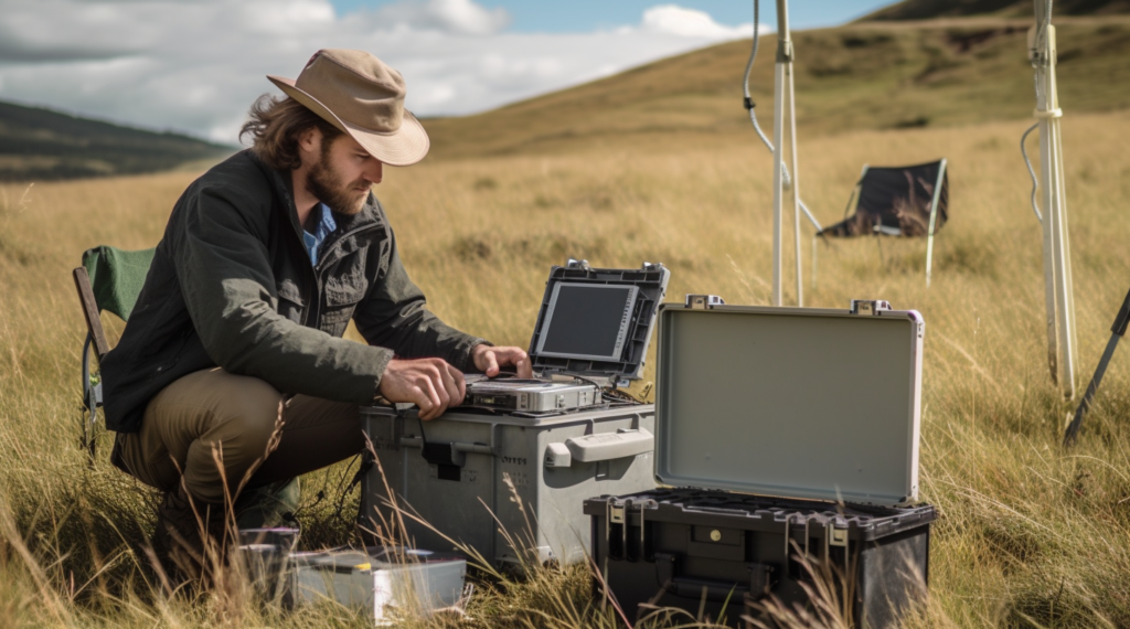 portable faraday boxes field testing
